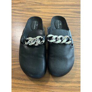 Worthington Wor Dacy black mules size 8.5M